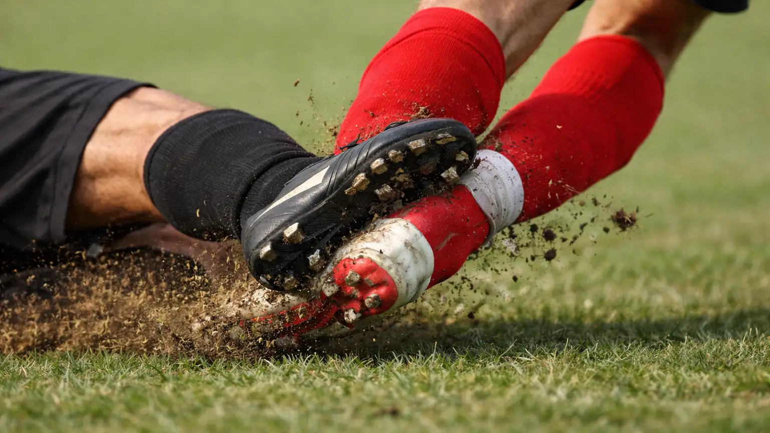 Brutalny faul na boisku amatorskim: 60 godzin prac społecznych i 12 tys. euro kary