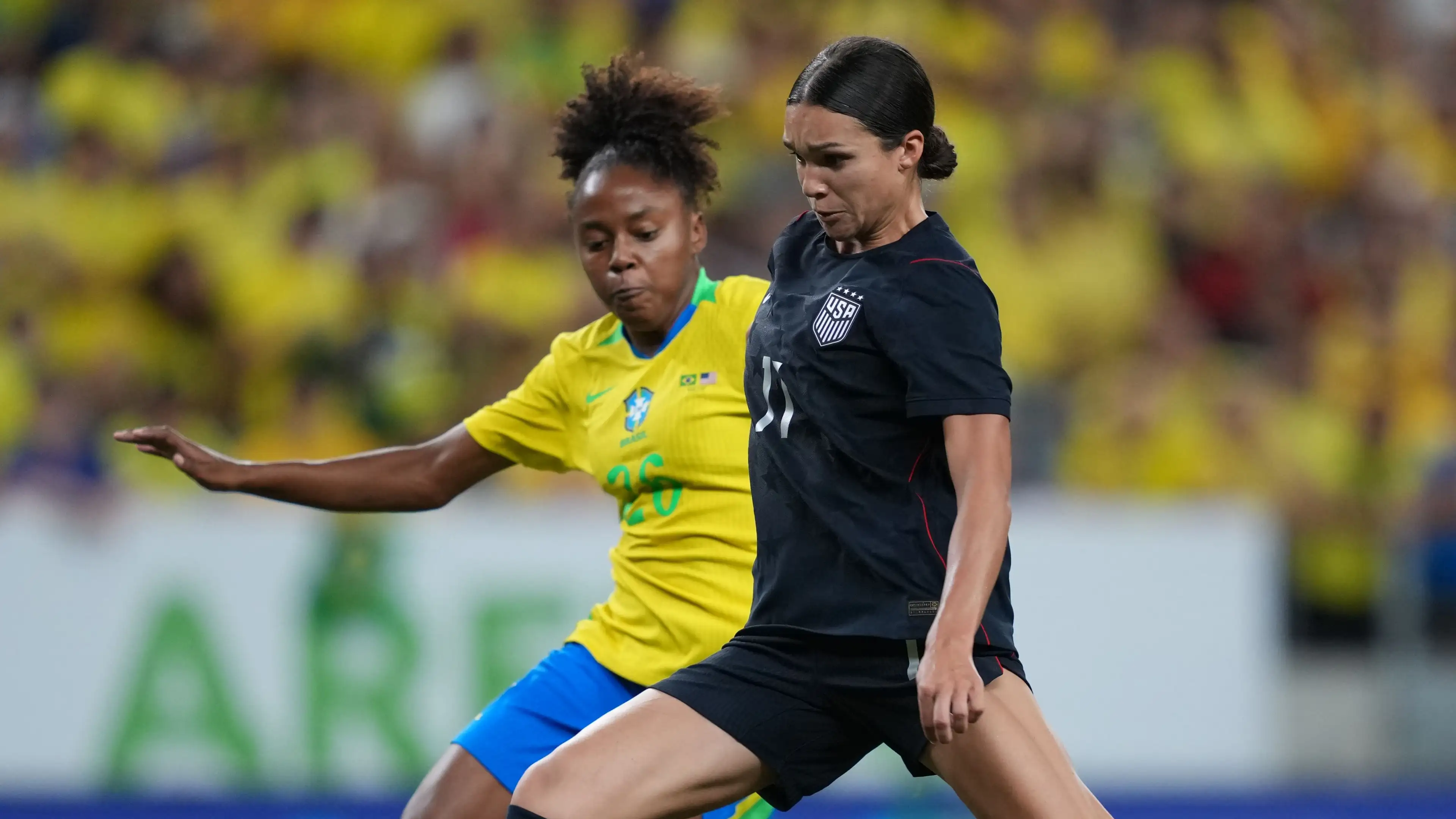 USWNT vs Brazylia: Wilson błyszczy, ale kartki kradną show