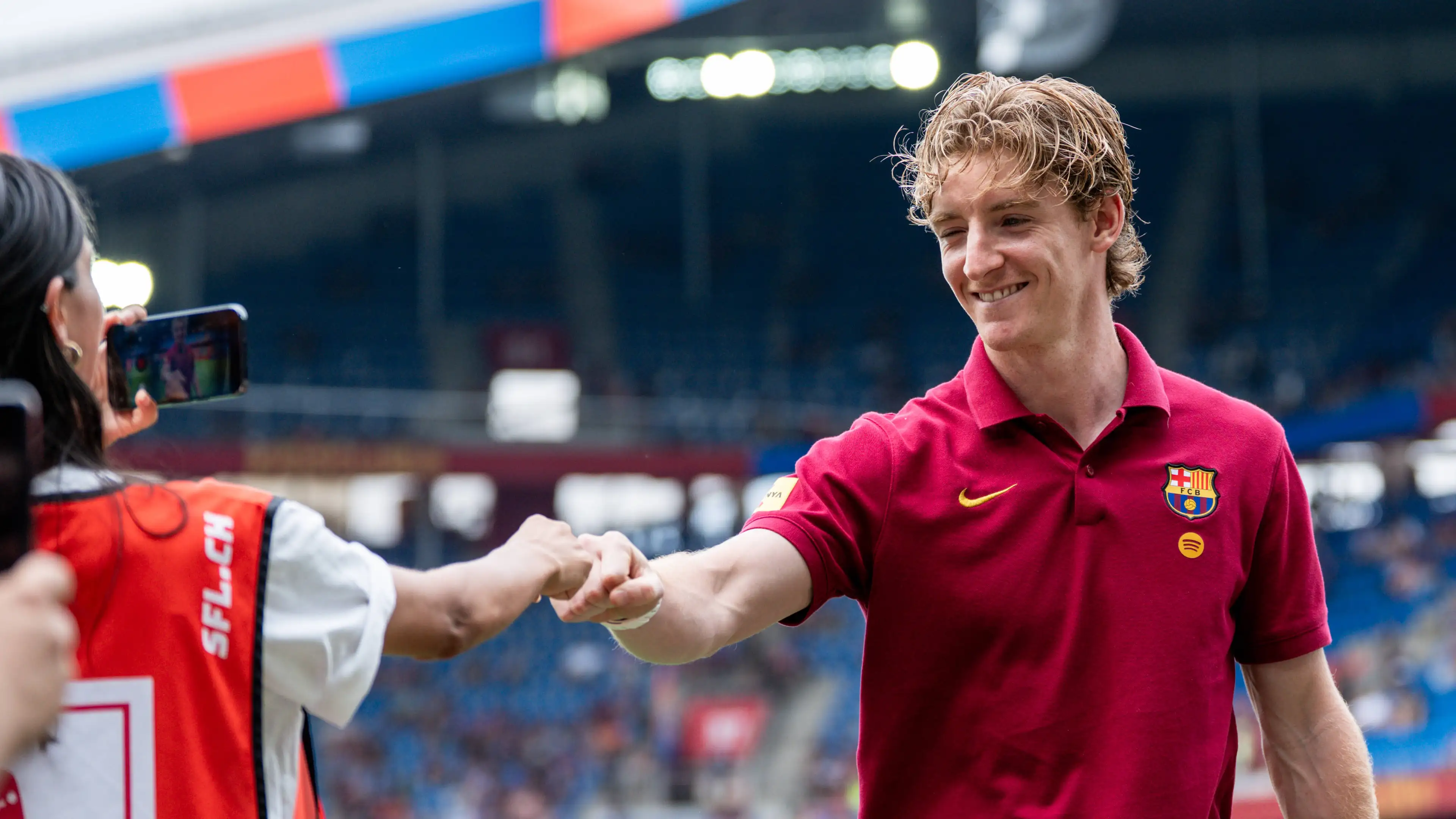 Gordon w Barcelonie: Marzenie o debiucie i pierwszy gol
